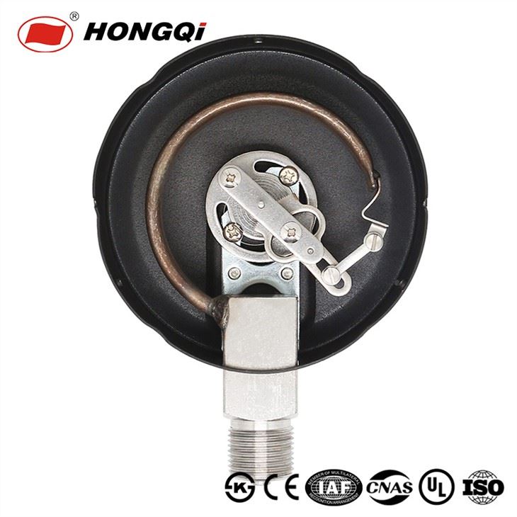 100/150mm Lower/Back Mount Steel Case Ammonia Manometer M20*1.5,G1/2'',1/2'' NPT ±1.6/2.5% Accuracy