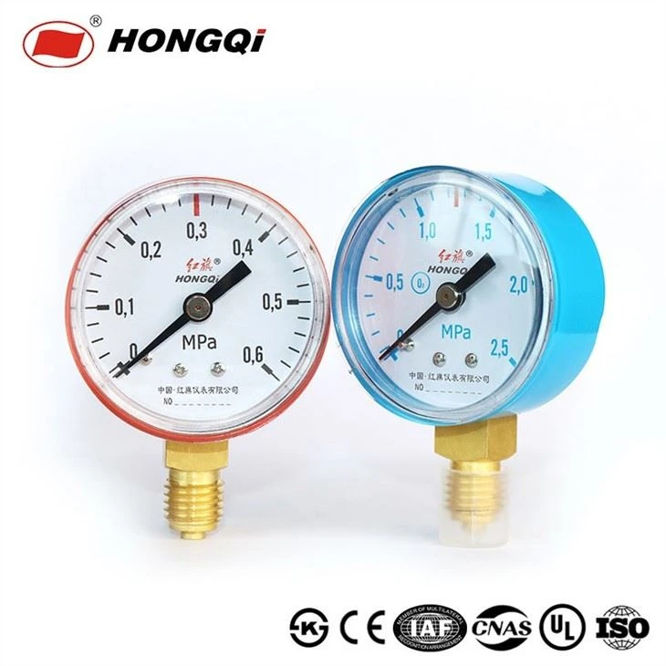 general painted steel pressure gauge1