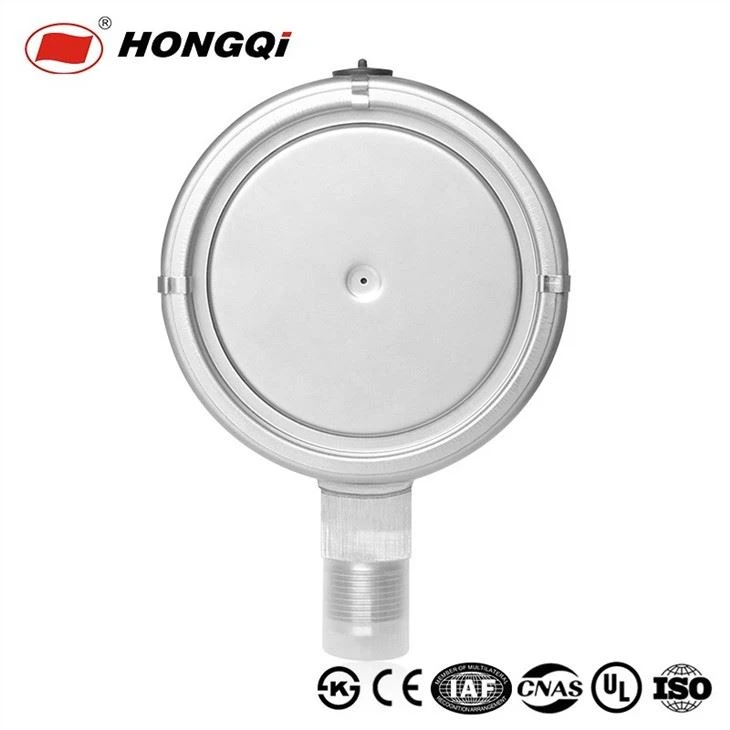 100mm Safety Pressure Gauge Stainless Steel Bourbon Tube Pressure Meter
