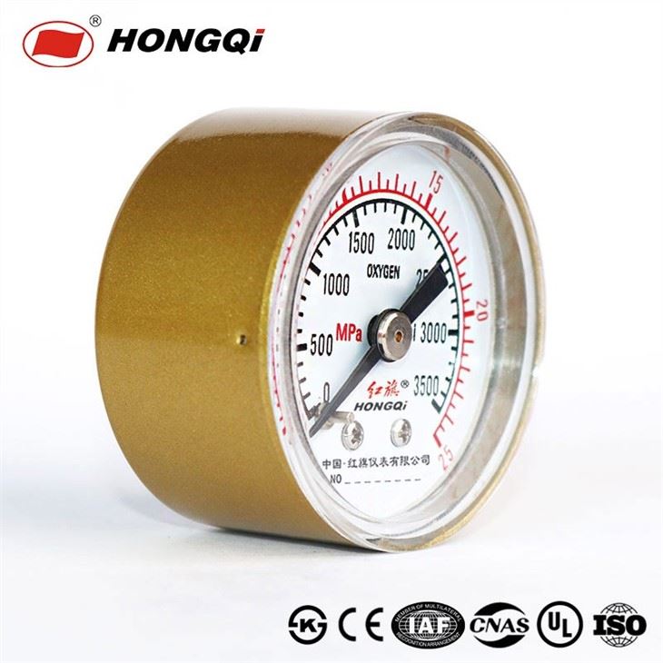 Hongqi Y-40z Multi-Purpose Golden Pressure Gauge