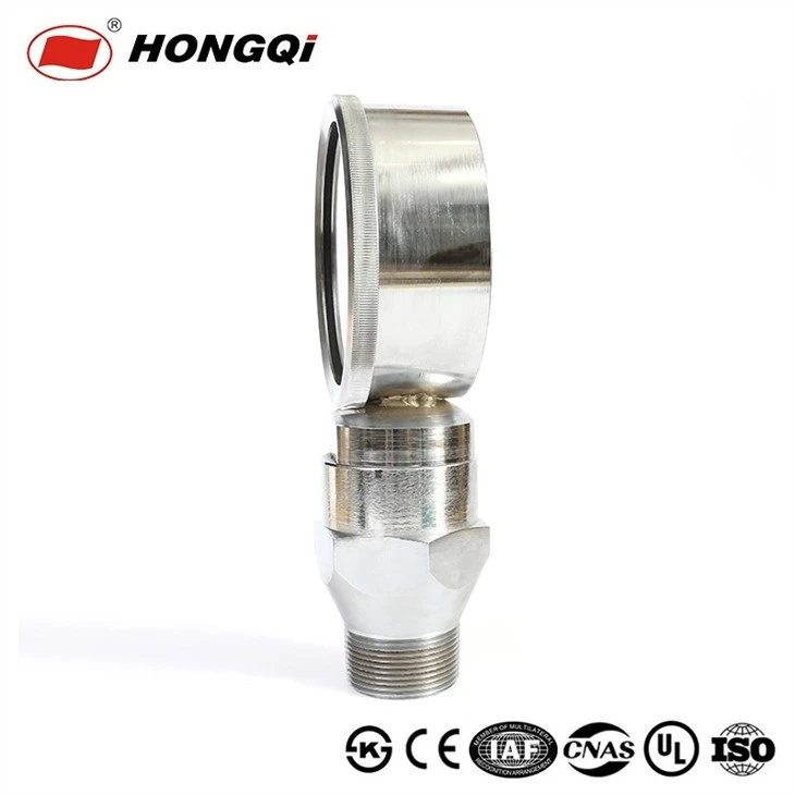 Shake Resistance Slurry Pressure Gauge Filled With Silicic Oil